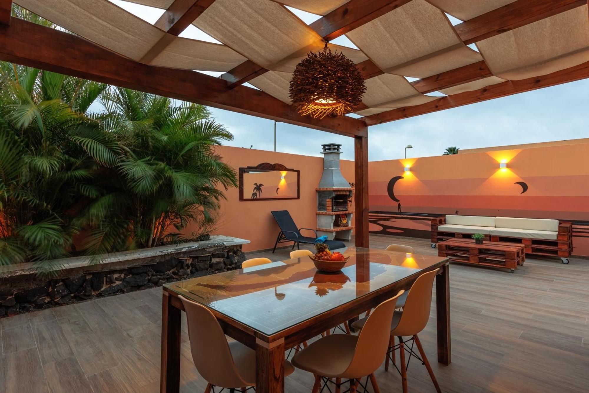 Villa Jacuzzi & Barbecue 拉·奥利瓦 外观 照片