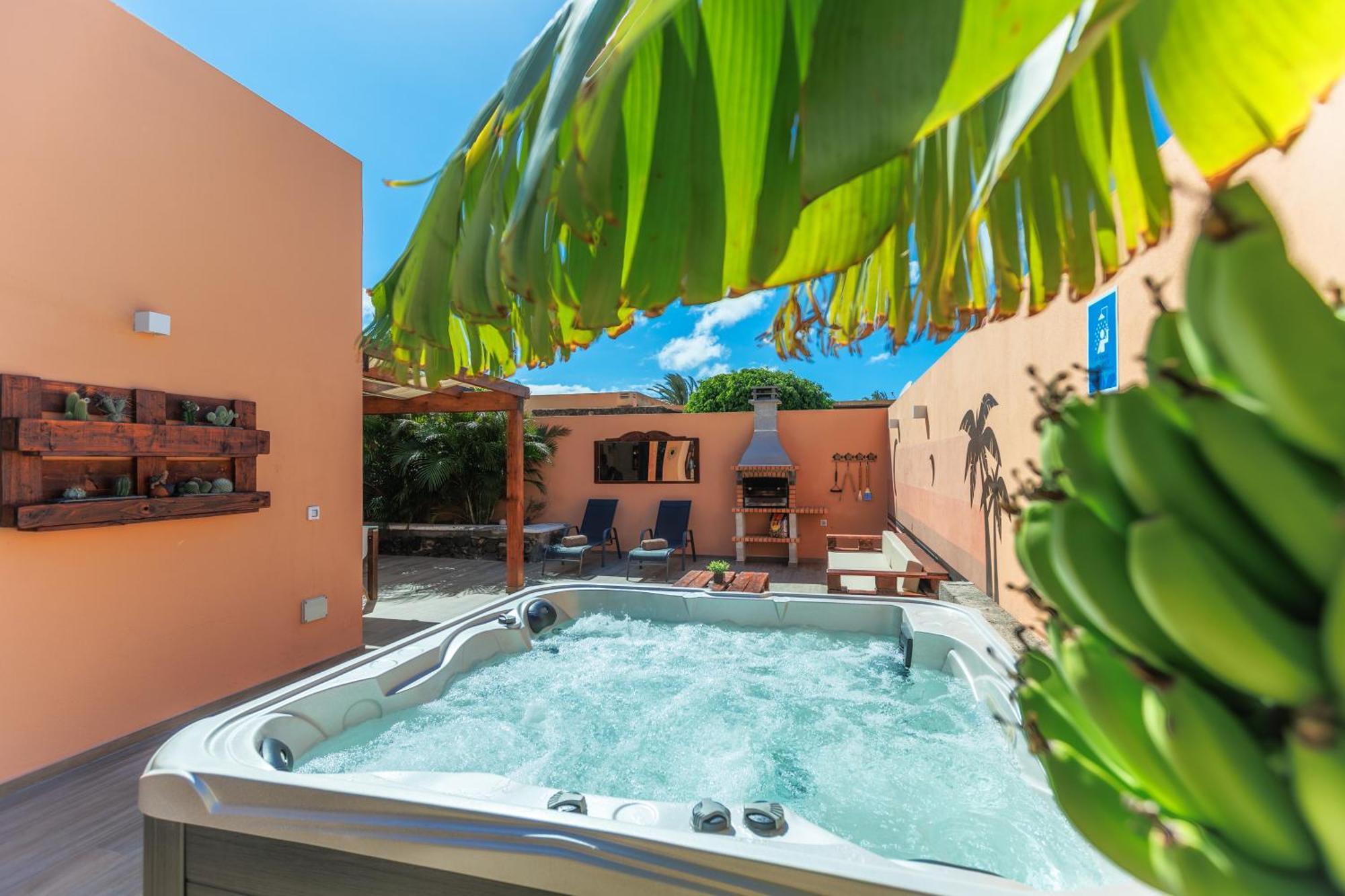 Villa Jacuzzi & Barbecue 拉·奥利瓦 外观 照片